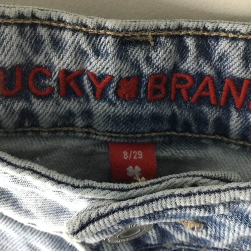 Lucky brand pleated palazzo wide leg jeans - Picture 10 of 16